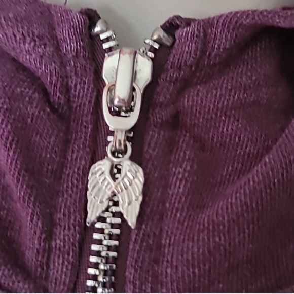 Victoria Secret Jacket with heart sequins on back size medium - Picture 6 of 9